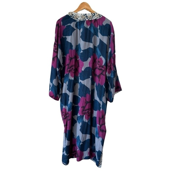 SOFT SURROUNDINGS Artika Kimono Topper Cowrie Shell Multi Color Size L/XL NEW - Picture 4 of 7